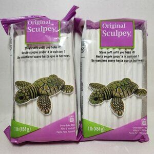 NEW Sculpey Original Oven Bake 2 lbs Polymer Clay Art Craft Supplies School